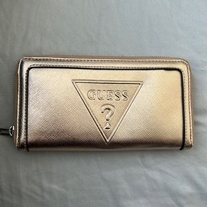 GUESS rose gold wallet